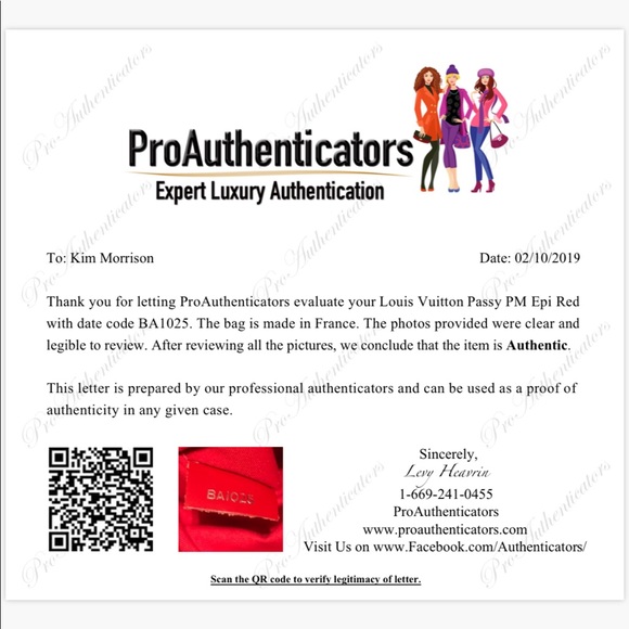 Louis Vuitton Passy in Red Epi - Picture 7 of 7